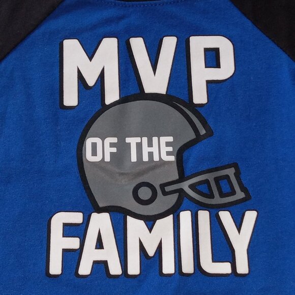 🎯 10 for $10 / Baby Boy 0-3 Months Shirt, MVP Of the Family - Picture 6 of 10